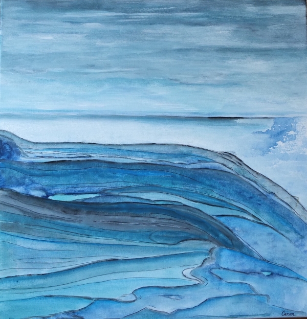 calme bleu  | HORIZON